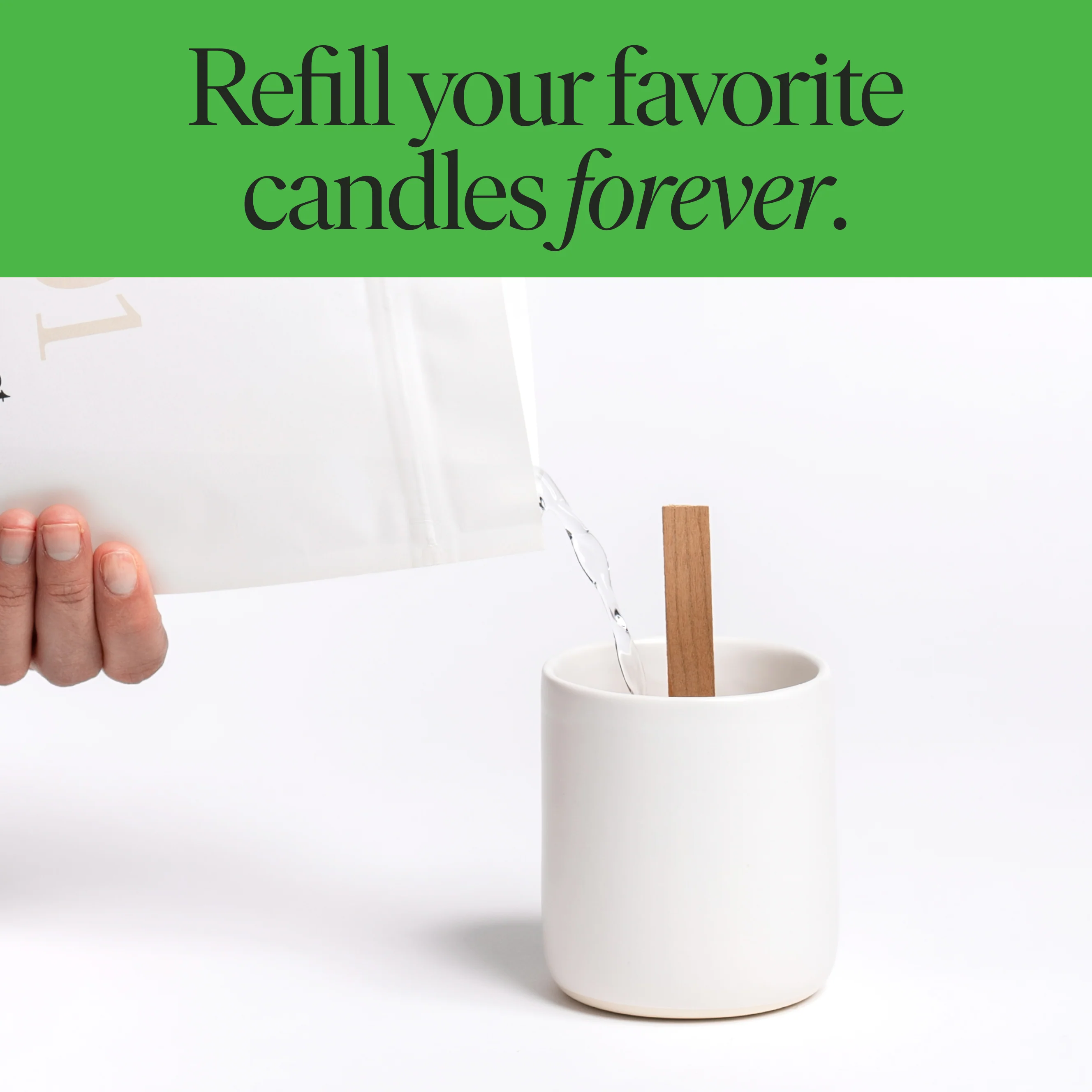 Green Haus Eco Candle Wax - Image 2